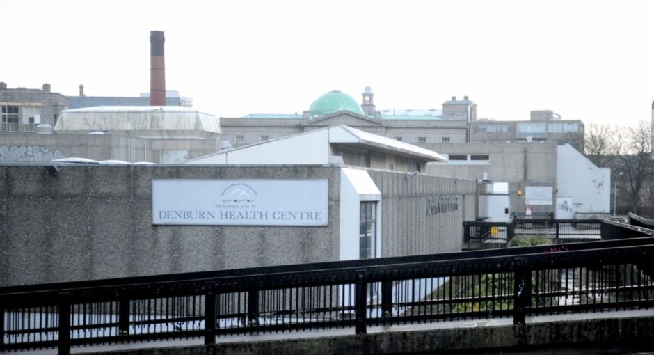 Denburn Medical Centre in 2015. Image: Chris Sumner/DC Thomson.