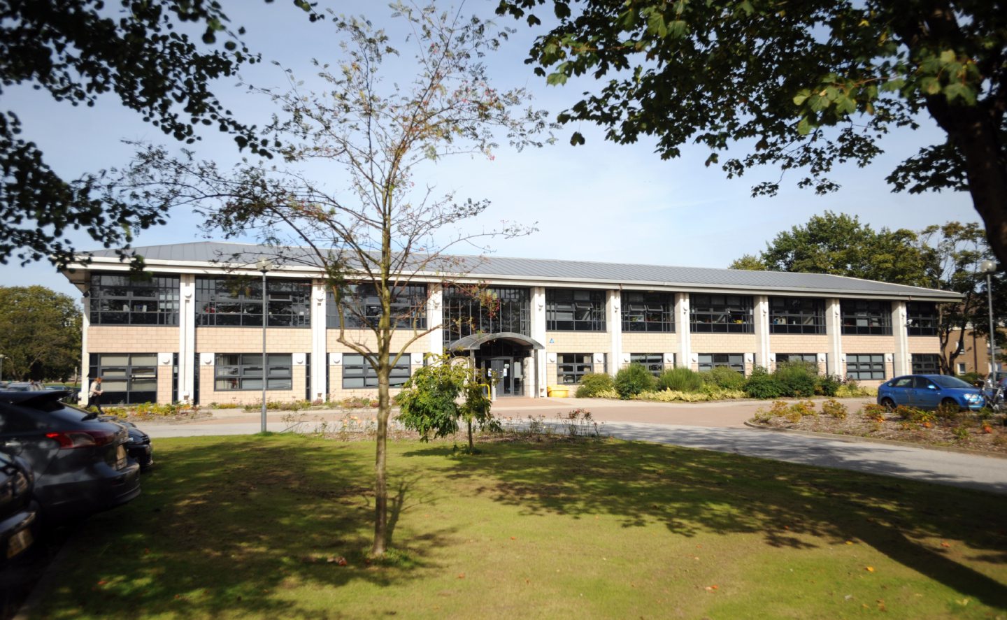 NHS Grampian's corporate headquarters, Summerfield House. Image: Chris Sumner/ DC Thomson