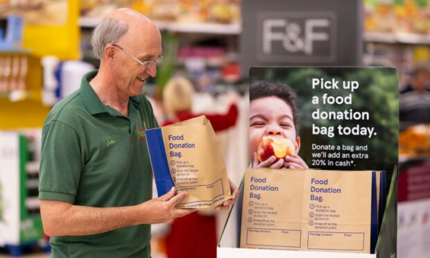 Charities including the Trussell Trust and FareShare are facing unprecedented demand for food. Image: Tesco.
