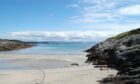 A beach on the Isle of Coll.