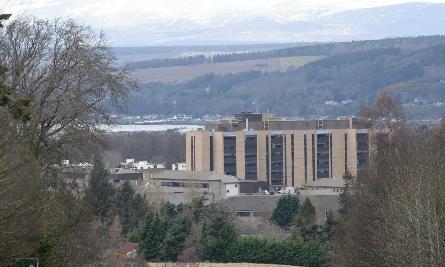A was sent to Raigmore Hospital, Inverness, twice. Image: Sandy McCook/ DC Thomson
