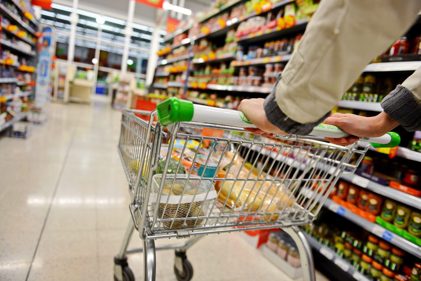 Shoppers are swapping brands and cutting back on meat, fish and fresh produce. Image: Shutterstock