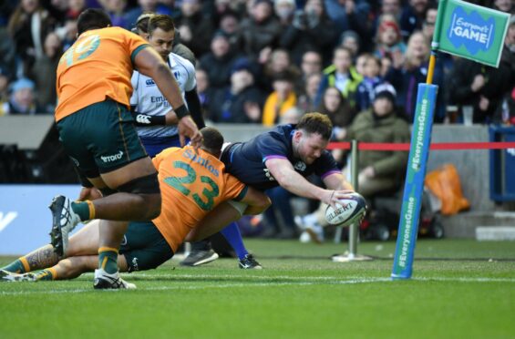 Ewan Ashman's debut try was the difference against Australia a year ago.