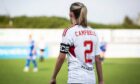 Aberdeen Women captain Loren Campbell. Image: Shutterstock.