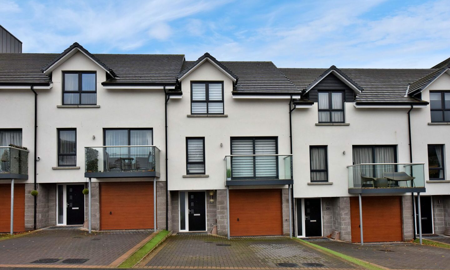 Four-bedroom terraced townhouse offers modern luxury living