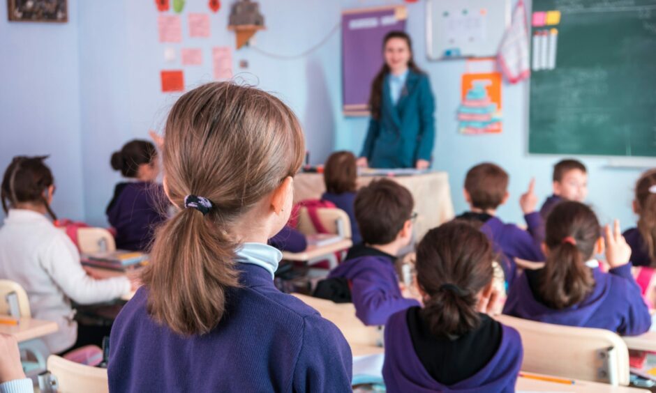 Planned cuts in Aberdeen's schools have not been possible because more teachers have been needed to teach hundreds of incoming pupils. Image: Shutterstock.