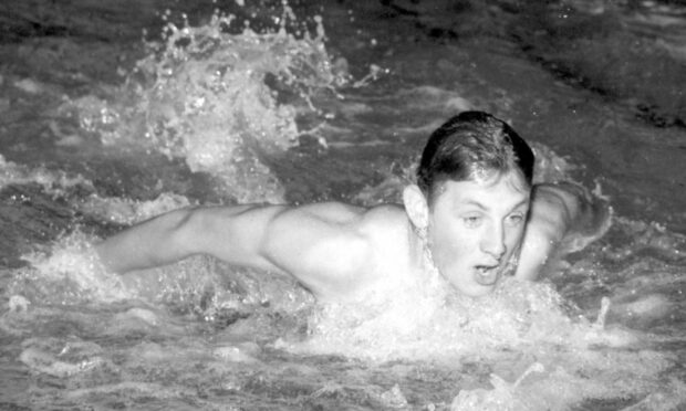 Champion swimmer and much loved head Ian Black. Image: DC Thomson.