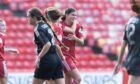 Jess Broadrick scored Aberdeen Women's second goal at Pittodrie. Image: Shutterstock.