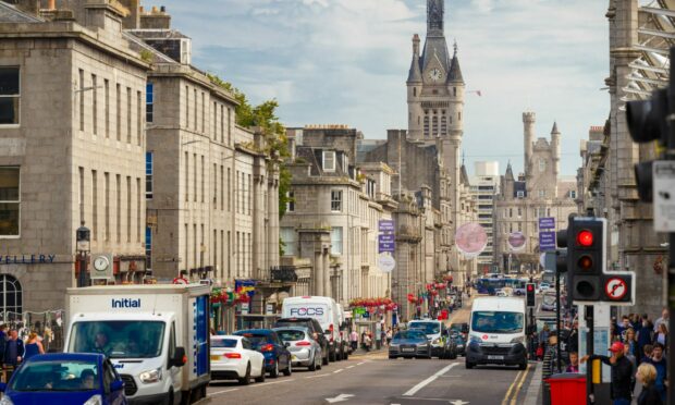 A vibrant Union Street pictured back in 2019. Image: Shutterstock
