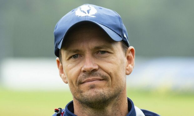 Scotland cricket head coach Shane Burger. Image: SNS