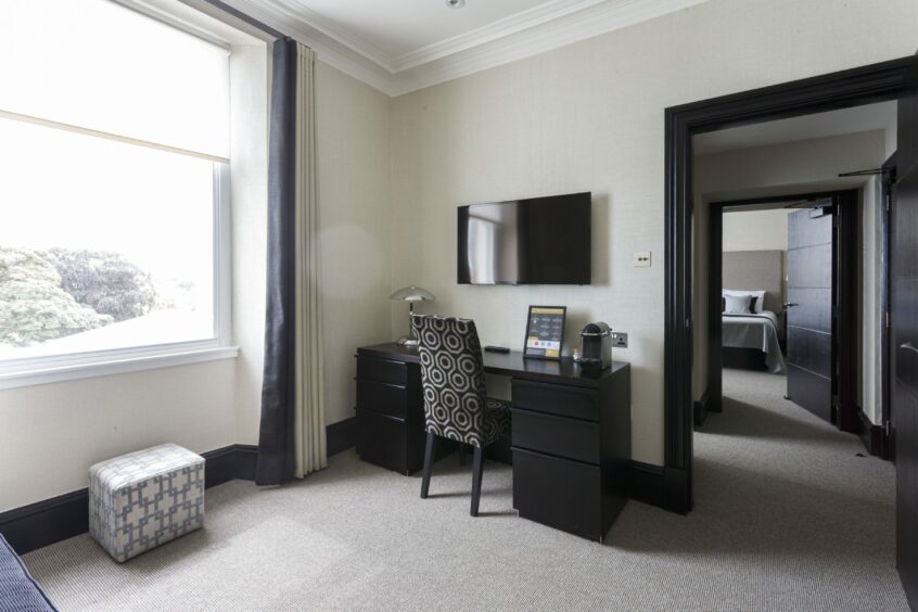 A newly refurbished hotel room at the Chester in Aberdeen