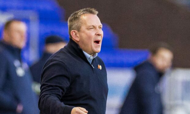 Caley Thistle head coach Billy Dodds. Image: Roddy Scott/SNS Group
