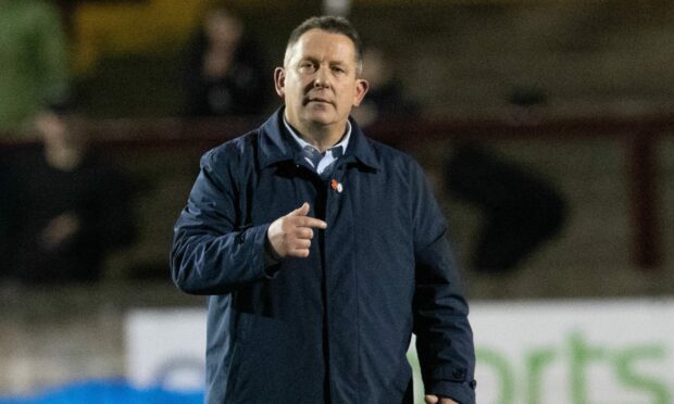 Caley Jags manager Billy Dodds. Image: SNS Group