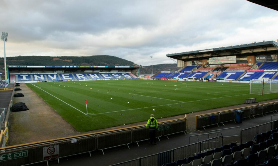 Caledonian Stadium, home of Caley Thistle. Image: SNS