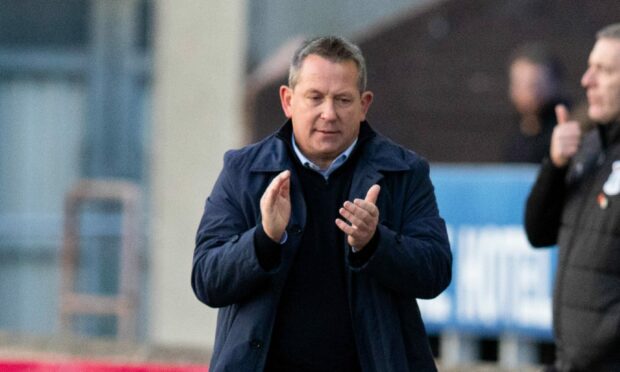 Caley Thistle head coach Billy Dodds. Image: SNS Group