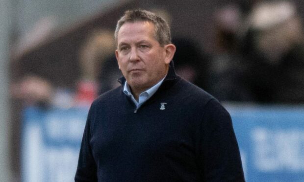 Caley Thistle head coach Billy Dodds. Images: Mark Scates/SNS Group