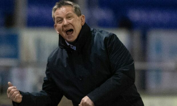 Caley Thistle head coach Billy Dodds. Image: Mark Scates/SNS Group
