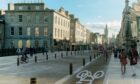 A visualisation showing what Union Street could look like with segregated cycle tracks. Image: Aberdeen Cycle Forum/Cycling UK.
