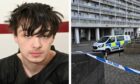 Sean O’Halloran murdered Scott Hector at Marischal Court, Aberdeen. Images: Police Scotland/Kath Flannery/DC Thomson