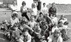1987: Members of Ruthrieston Playgroup enjoy the sunshine with parents and helpers. Image: DC Thomson