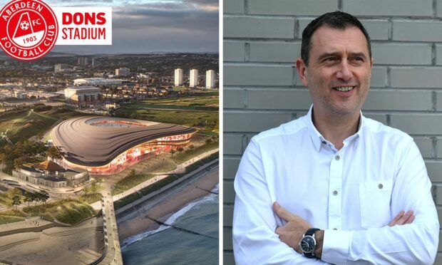 Aberdeen and Grampian Chamber of Commerce chief executive Russell Borthwick is "disappointed" the city council has ruled out funding any of Aberdeen FC's new stadium at the beach. The chamber recently predicted the ground would bring a £20m-a-year boost to the local economy. Image: Clarke Cooper/DC Thomson.