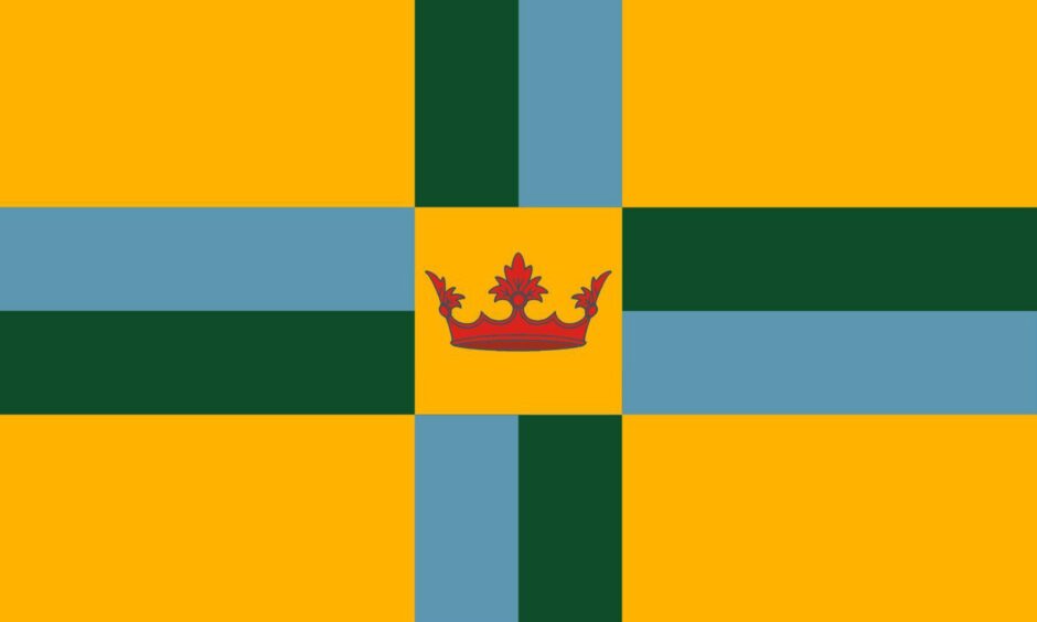 Aberdeenshire Flag A