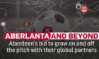 Aberdeen have spent the week in the United States with partner club Atlanta United. Image: Mhorvan Park / DC Thomson