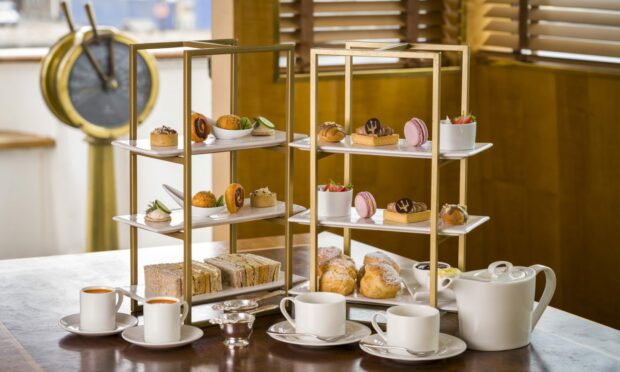 A delicious luxury afternoon tea. Image: Brendan McNeill