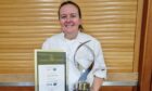 Anja Fuglestad, cook in charge at Croy Primary, has been recognised for her efforts to get pupils eating healthily and trying new things. Image: Highland Council