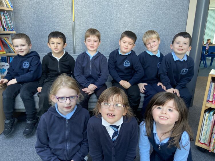 Gaelic Learners at Balivanich Primary.