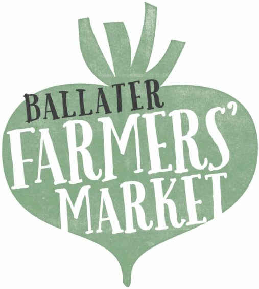 Logo of the Ballater Farmers' Market.