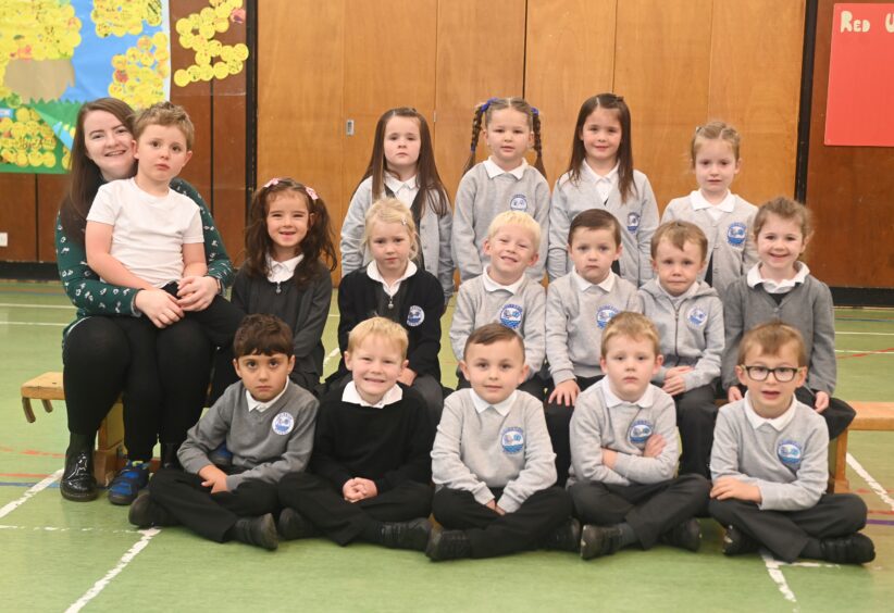 P1/M at Loirston School with Miss McGlynn.