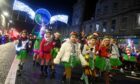 People of all ages turned out to enjoy Aberdeen's Christmas lights switch-on. Image: Chris Sumner/ DC Thomson.