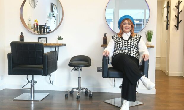 Hendrix Hair, run by Kayleigh Hendrix Tawse, is one of Aberdeen's most inclusive salons. Image: Chris Sumner / DC Thomson.