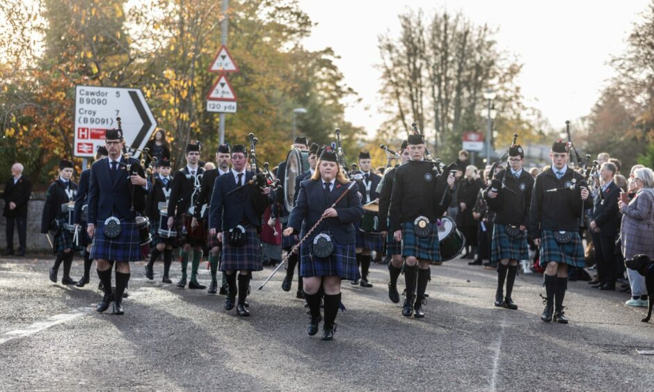 Remembrance Sunday Inverness Nairn Elgin