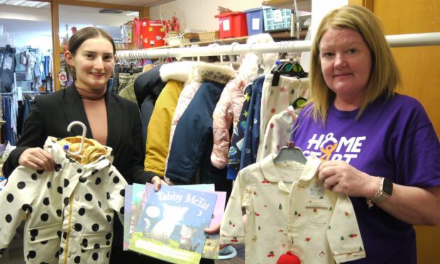 The Aberdeen charity Home Start has launched the Cosy up for Christmas appeal. Image: Home Start.