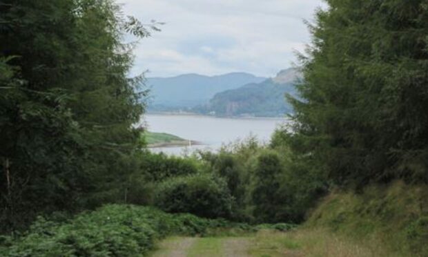 The view from the development. Image: Argyll and Bute Council.