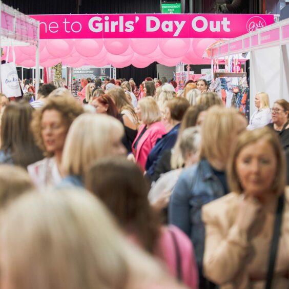 Crowds at Girls' Day Out