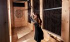 Each lane at Game of Throwing will be fully enclosed and instructors will be on hand to teach visitors how to throw an axe. Image: Game of Throwing Date