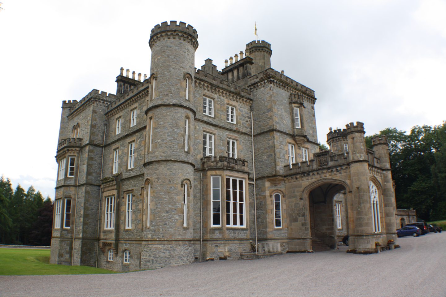 Drummuir Castle New life for disused buildings in garden approved