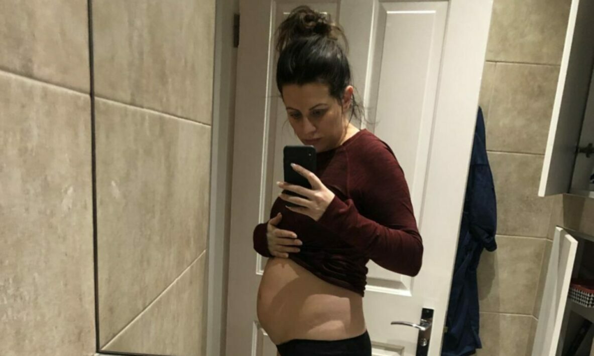 Gemma says her IBS has left her so bloated, people thought she was pregnant. Image: Gemma Stuart / Gut Wealth