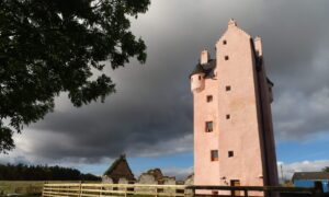 Fairburn Tower in the Highlands dates back to the 16th century.