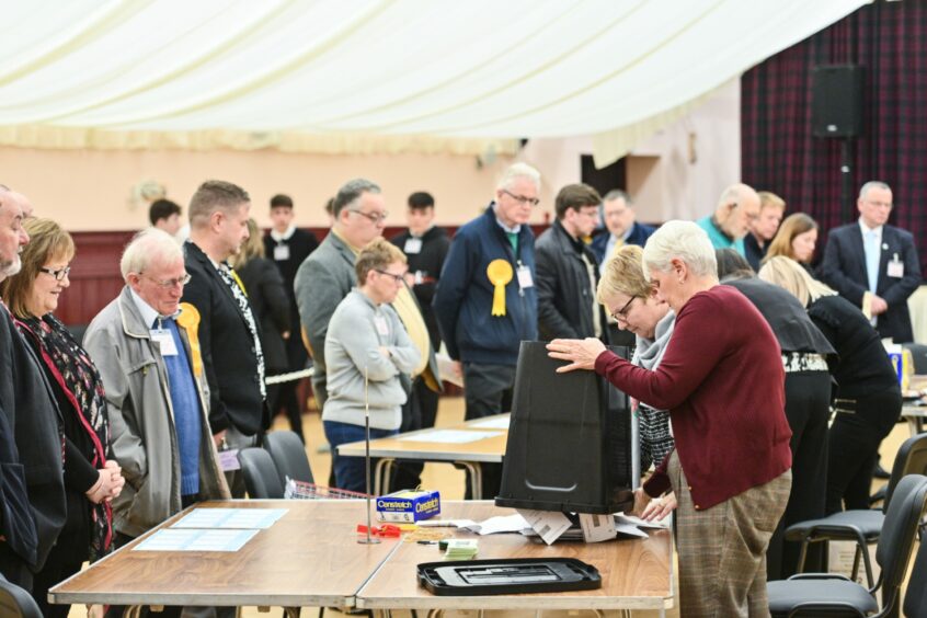 A by-election in Buckie following the resignation of Lib Dem Christopher Price has cost Moray Council £27k. Image: Jason Hedges/DC Thomson