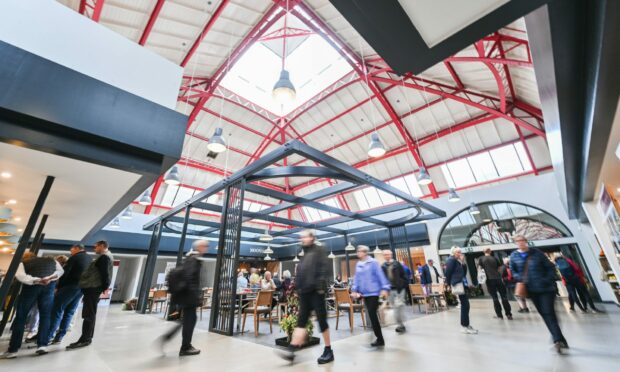 The new food hall in the Victorian Market opened in September. Image Jason Hedges/DC Thomson