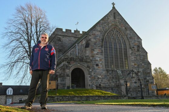 Colin Hunter is the driving force behind Braemar's Festival de Noel. Picture by Kenny Elrick/DC Thomson.