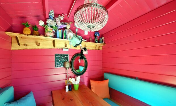 Go snap-happy at these Instagrammable restaurants and cafes, including Banchory Lodge's cute huts. Image: Kath Flannery.
