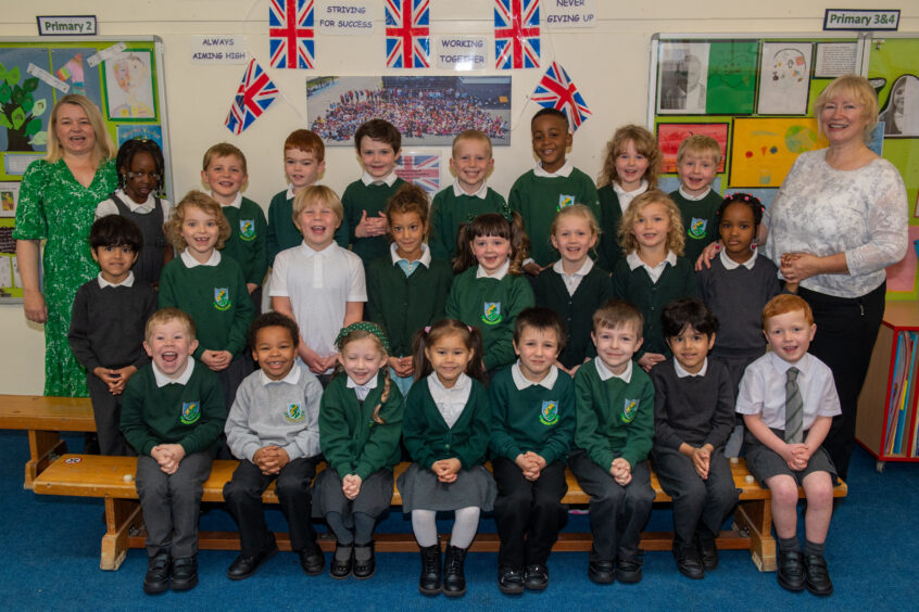 Broomhill Primary School with Miss Heather Massie.
