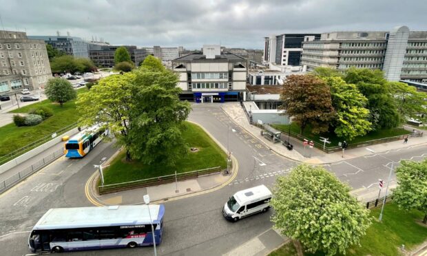 Susan spent five weeks in Aberdeen Royal Infirmary. Image: Kami Thomson / DCT Media