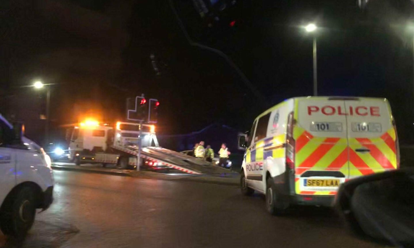 Emergency Services Called To Two-car Crash On Busy Aberdeen Road