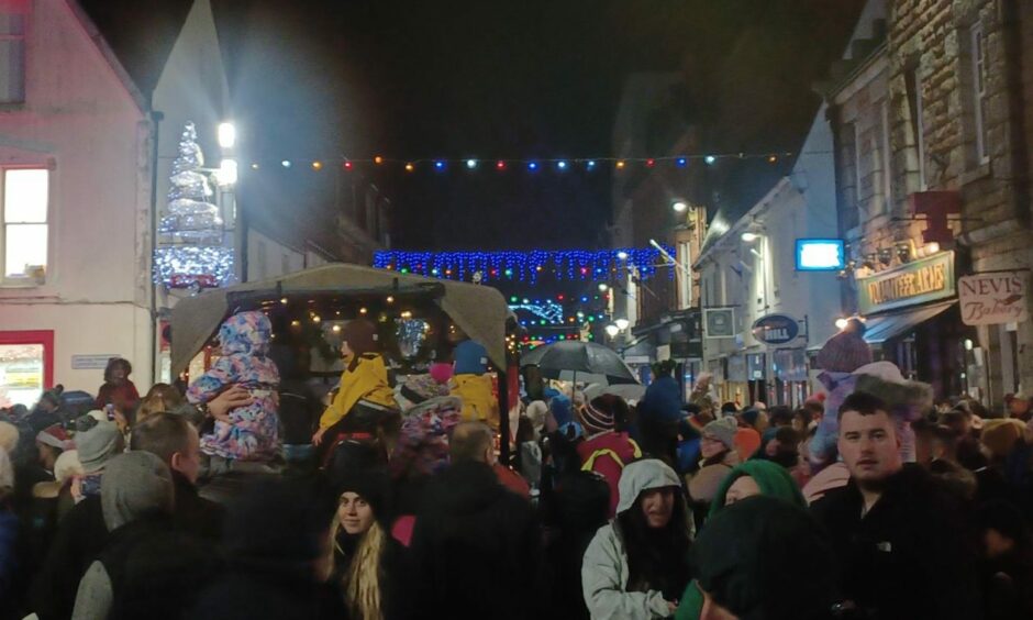 Fort William's festive celebration sees a high turnout this year